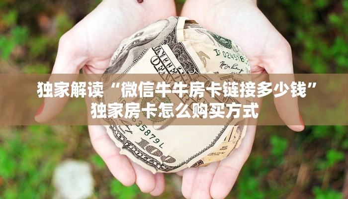  独家解读“微信牛牛房卡链接多少钱”独家房卡怎么购买方式