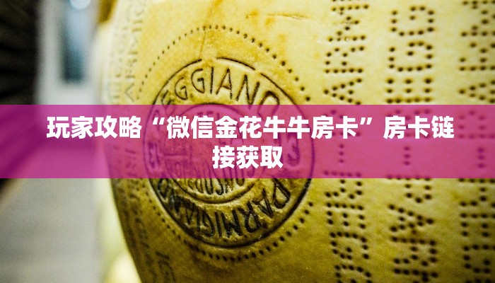 玩家攻略“微信金花牛牛房卡”房卡链接获取 玩家攻略“微信金花牛牛房卡”房卡链接获取