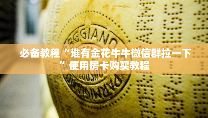 必备教程“谁有金花牛牛微信群拉一下”使用房卡购买教程 必备教程“谁有金花牛牛微信群拉一下”使用房卡购买教程