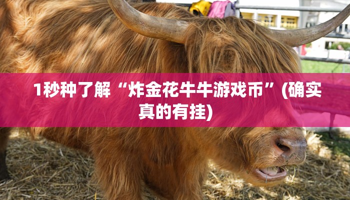 1秒种了解“炸金花牛牛游戏币”(确实真的有挂) 1秒种了解“炸金花牛牛游戏币”(确实真的有挂)