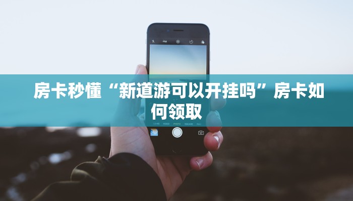  房卡秒懂“新道游可以开挂吗”房卡如何领取
