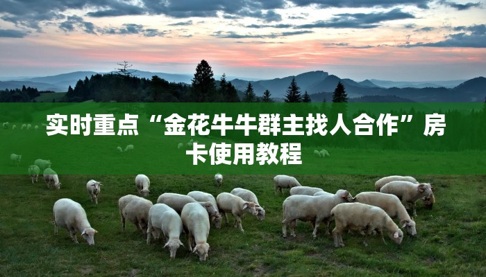 实时重点“金花牛牛群主找人合作”房卡使用教程 实时重点“金花牛牛群主找人合作”房卡使用教程
