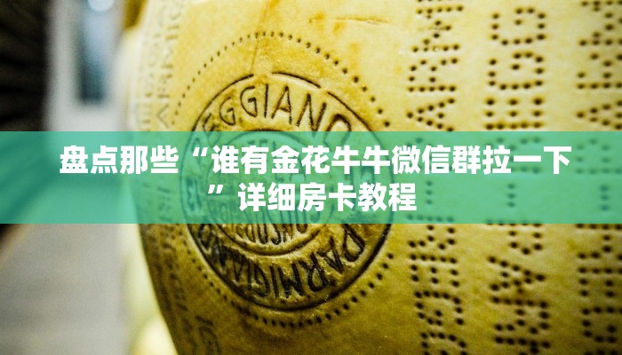盘点那些“谁有金花牛牛微信群拉一下”详细房卡教程 盘点那些“谁有金花牛牛微信群拉一下”详细房卡教程