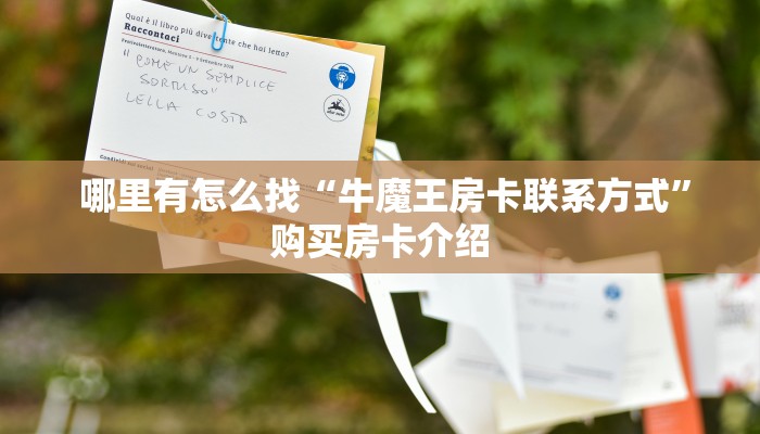  哪里有怎么找“牛魔王房卡联系方式”购买房卡介绍