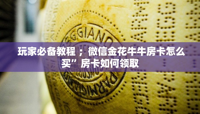 玩家必备教程 ;微信金花牛牛房卡怎么买”房卡如何领取 玩家必备教程 ;微信金花牛牛房卡怎么买”房卡如何领取