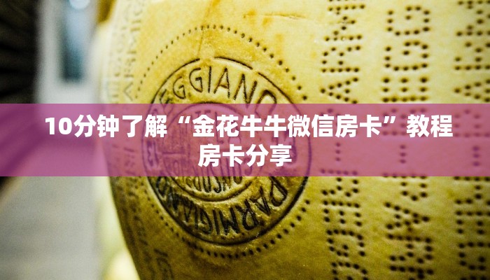 10分钟了解“金花牛牛微信房卡”教程房卡分享 10分钟了解“金花牛牛微信房卡”教程房卡分享